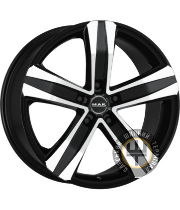 Mak Stone 5 6x15 5x139.7 ET0 DIA108.3 Black Mirror (Черное зеркало)