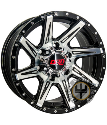 GT 856 7x15 6x139.7 ET-10 DIA106.1 Machine black