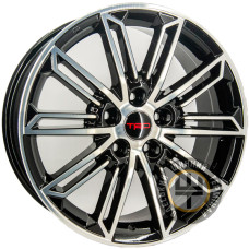 GT 1102 6.5x16 5x114.3 ET45 DIA60.1 Черный с алмазной механической обработкой лицевой поверхности