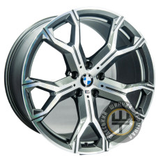Replica BMW FORGED GT F2P031 10.5x20 5x112 ET40 DIA66.56 Grey Polished (Темно-серый с полированной лицевой частью)