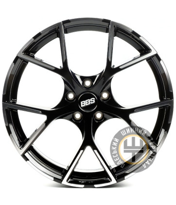 Flow Forming FF599 8x18 5x112 ET45 DIA57.1 Satin black with machined face