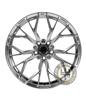 Flow Forming FF019 9.5x19 5x114.3 ET38 DIA73.1 Hyper black (Насыщенный черный, иногда темно-серебристый)