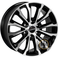 Zorat Wheels 7858 7.5x19 6x139.7 ET25 DIA106.1 Black polished (Черный с полированной лицевой частью)