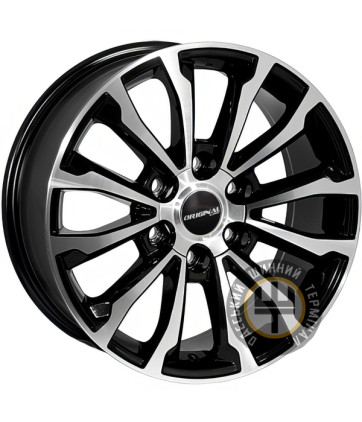 Zorat Wheels 7858 7.5x19 6x139.7 ET25 DIA106.1 Black polished (Черный с полированной лицевой частью)