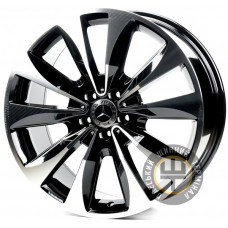 Replica MR282 9x20 5x112 ET57 DIA66.6 Gloss Black (Черный глянец)