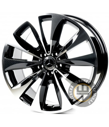 Replica MR282 9x20 5x112 ET57 DIA66.6 Gloss Black (Черный глянец)