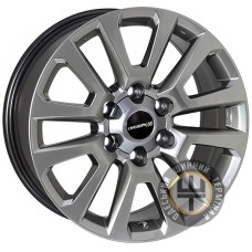 Zorat Wheels BK5881 7.5x17 6x139.7 ET25 DIA106.1 Black