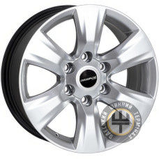 Zorat Wheels BK282 7.5x17 6x139.7 ET25 DIA106.2 Hyper Silver (Cупер серебро)