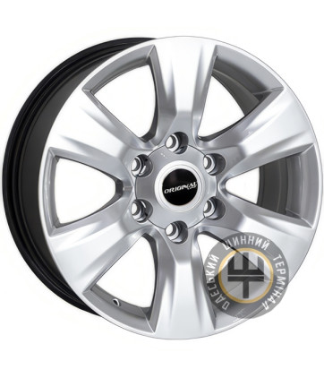 Zorat Wheels BK282 7.5x17 6x139.7 ET25 DIA106.2 Hyper Silver (Cупер серебро)