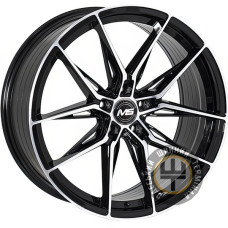 Zorat Wheels BK5597 8x18 5x112 ET25 DIA66.6 Black polished (Черный с полированной лицевой частью)