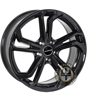 Zorat Wheels BK5620 7.5x17 5x112 ET45 DIA57.1 Black