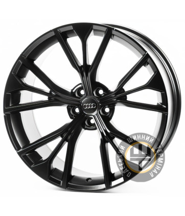 Replica A1624 10x21 5x112 ET20 DIA66.6 Satin black