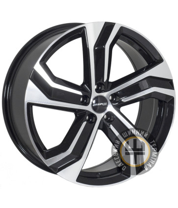 Zorat Wheels ZW-BKY0143 8x18 5x108 ET45 DIA65.1 Black polished (Черный с полированной лицевой частью)