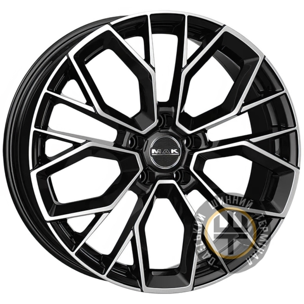Купити диски Mak STILO 8.5x19 5x112 ET20 DIA66.45 Black Mirror