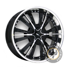 Mi-tech ZR-12 9x20 6x139.7 ET35 DIA67.1 Черный, полированные спицы