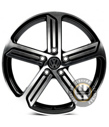 Replica VV701 7.5x17 5x100 ET42 DIA57.1 Machine black