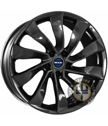 Mak Solar 9.5x19 5x114.3 ET45 DIA64.1 Gloss gun metallic