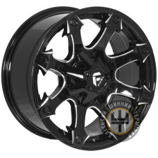 JH 10686 8.5x17 6x135 ET0 DIA108.1 Black