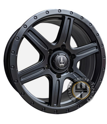 Voin Yukon 6 8.5x18 6x139.7 ET25 DIA106.1 Black Matt (Черный матовый)