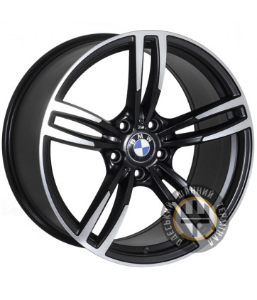 Zorat Wheels ZW-BK855 9.5x19 5x120 ET40 DIA74.1 MBF Mist Black Full Polish