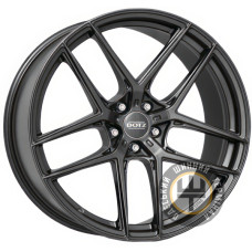 Dotz LagunaSeca 10x20 5x120 ET40 DIA72.6 Gun metal full polish (Темно-серый с полированным ободом)