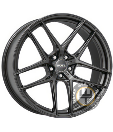 Dotz LagunaSeca 10x20 5x120 ET40 DIA72.6 Gun metal full polish (Темно-серый с полированным ободом)