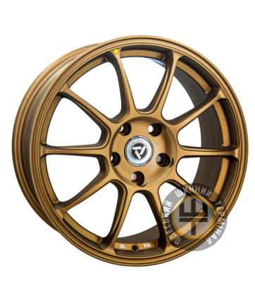 VLF ULF15 6.5x15 4x100 ET40 DIA73.1 Black