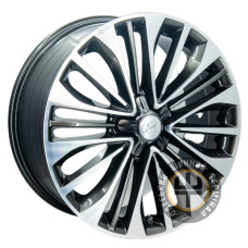 Replica Hyundai GT 5032 8x19 5x114.3 ET42 DIA67.1 Gun metal full polish (Темно-серый с полированным ободом)