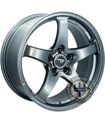 VLF AKF03 8.5x18 5x112 ET25 DIA66.56 Gunmetal (Темно-серый)
