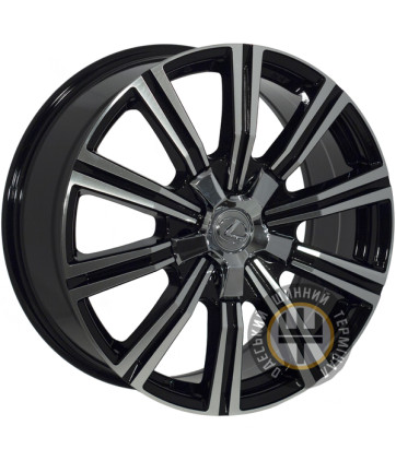 Allante H937D 8.5x21 5x150 ET45 DIA110.1 Machine black