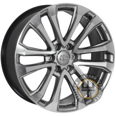 Zorat Wheels BK5037 9x22 6x139.7 ET25 DIA106.1  Насыщенный черный с зеркально полированным ободом