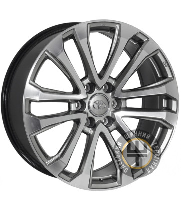 Zorat Wheels BK5037 9x22 6x139.7 ET25 DIA106.1  Насыщенный черный с зеркально полированным ободом
