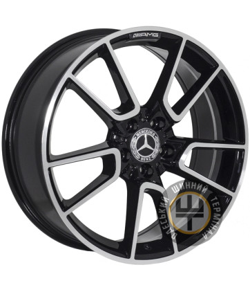 Zorat Wheels BK5462 7.5x19 5x112 ET42 DIA66.6 Black Matt (Черный матовый)