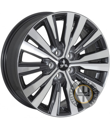 ZF TL0083 7x18 5x114.3 ET37 DIA67.1 Темно-серый с алмазной пылью полностью полированный