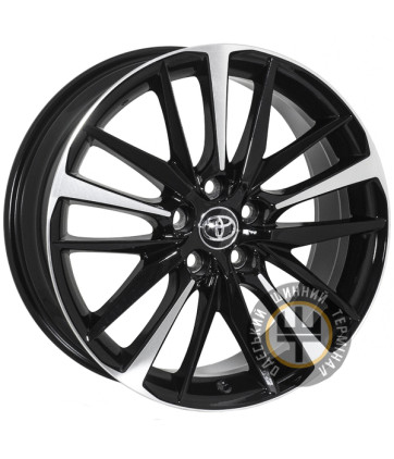 ZF TL1525 8x19 5x114.3 ET50 DIA60.1 Черный с алмазной механической обработкой лицевой поверхности