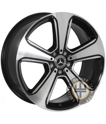 ZF TL5306NW 8.5x20 5x112 ET40 DIA66.6 Черный с алмазной механической обработкой лицевой поверхности