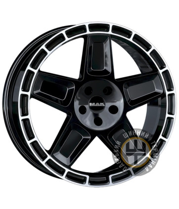 Mak Trek 9x20 5x114.3 ET40 DIA60.1 Gloss Black (Черный глянец)