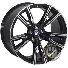 Zorat Wheels BK3S1112 10.5x20 5x120 ET40 DIA74.1 Black polished (Черный с полированной лицевой частью)