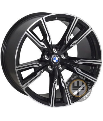 Zorat Wheels BK3S1112 10.5x21 5x112 ET43 DIA66.6 Black polished (Черный с полированной лицевой частью)