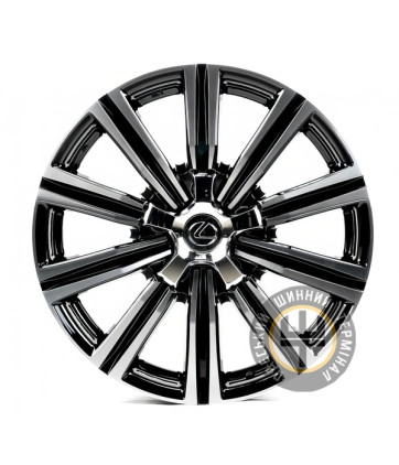 Replica LX937 8.5x21 5x150 ET54 DIA110.1 Machine black