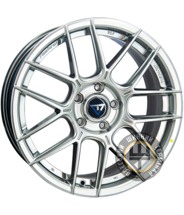 VLF VLF38 7.5x17 5x108 ET38 DIA63.4 Hyper black (Насыщенный черный, иногда темно-серебристый)