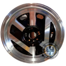 Replica Volkswagen GT DIM009 7x16 5x112 ET30 DIA57.1 Черный с алмазной механической обработкой лицевой поверхности