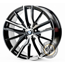 Replica B3075 10.5x20 5x112 ET40 DIA66.5 Черный с алмазной механической обработкой лицевой поверхности