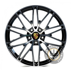 Replica PR3082 11x21 5x130 ET58 DIA71.56 Черный с алмазной механической обработкой лицевой поверхности