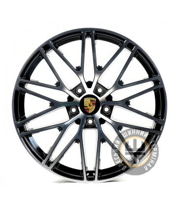 Replica PR3082 11x21 5x130 ET58 DIA71.56 Черный с алмазной механической обработкой лицевой поверхности