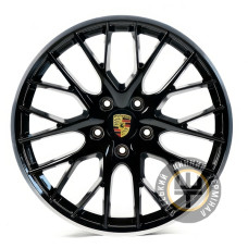 Replica PR3083 9.5x20 5x130 ET61 DIA71.6 Black Machined Lip