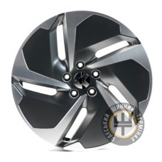 Replica NIO113 8.5x20 5x120 ET43 DIA62.5 Dark Gunmetal Machined Face