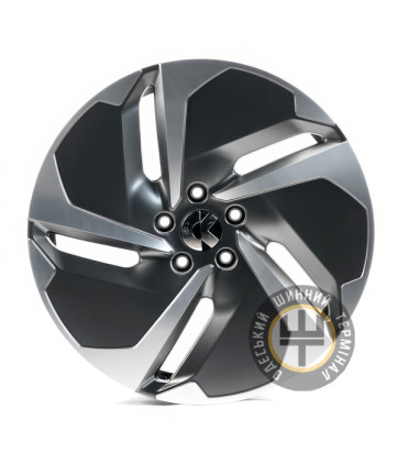 Replica NIO113 8.5x20 5x120 ET43 DIA62.5 Dark Gunmetal Machined Face