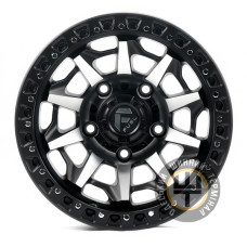 Off Road Wheels OW1261 8x15 5x139.7 ET0 DIA110.1 Черный с дымкой полностью полированный