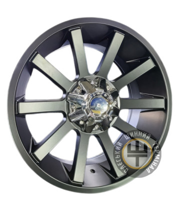 JT JT-1626 9x20 6x139.7 ET20 DIA110 Black Matt (Черный матовый)